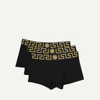 Unterwäsche und homewear Lot de boxers Versace Schwarz Homme