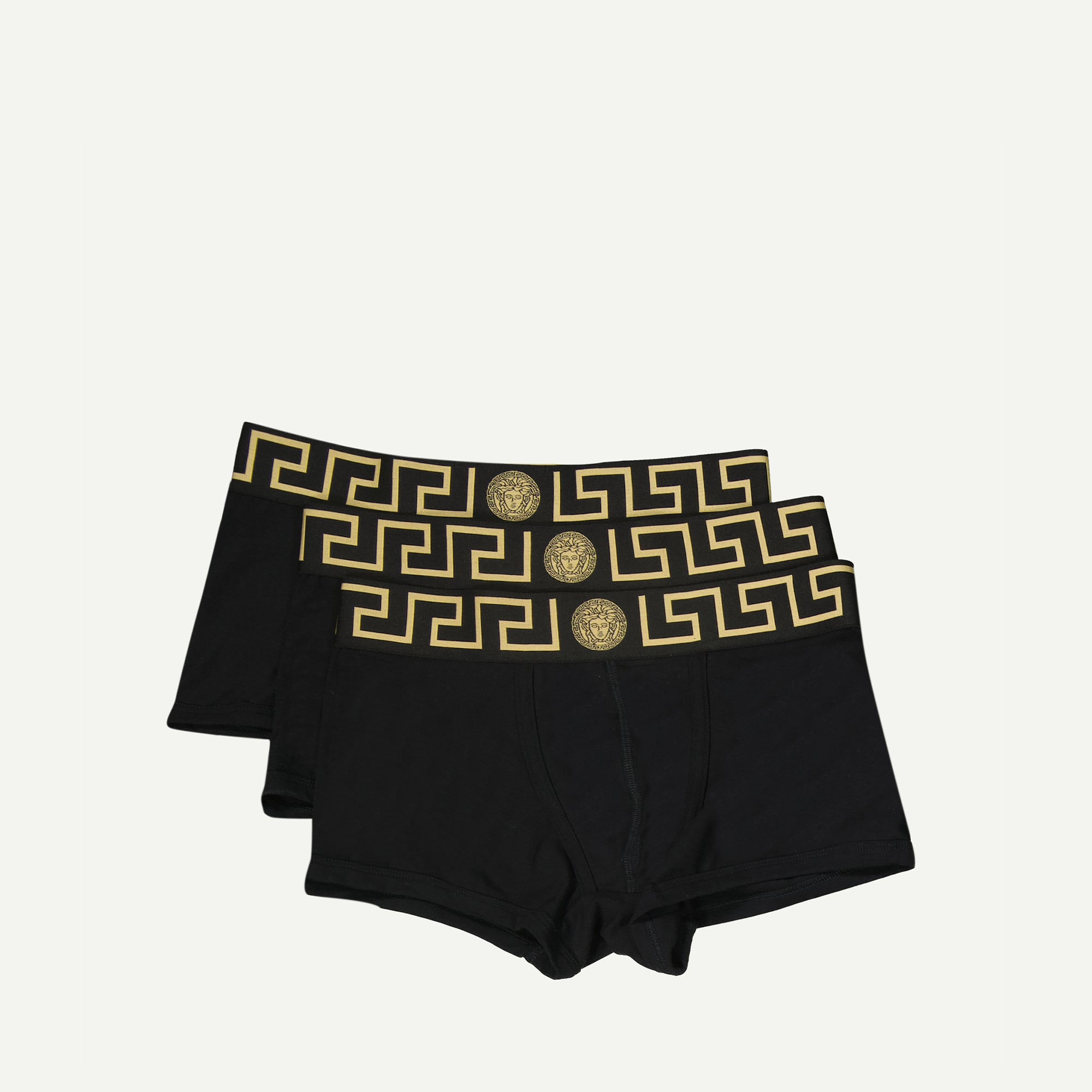 Unterwäsche und homewear Lot de boxers Versace Schwarz Homme