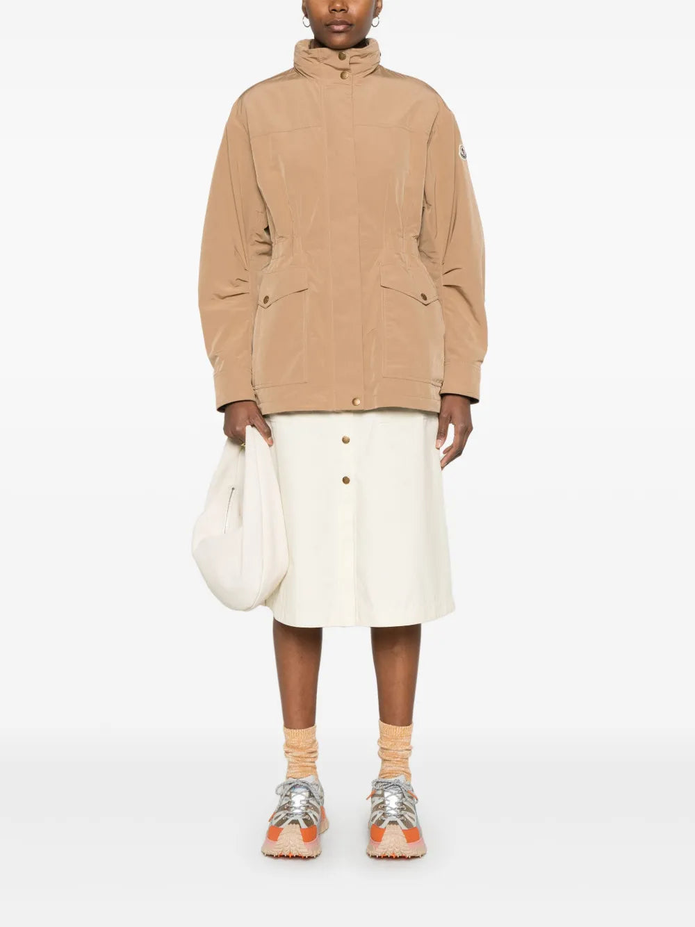 Mäntel Nades Parka Moncler Braun Femme