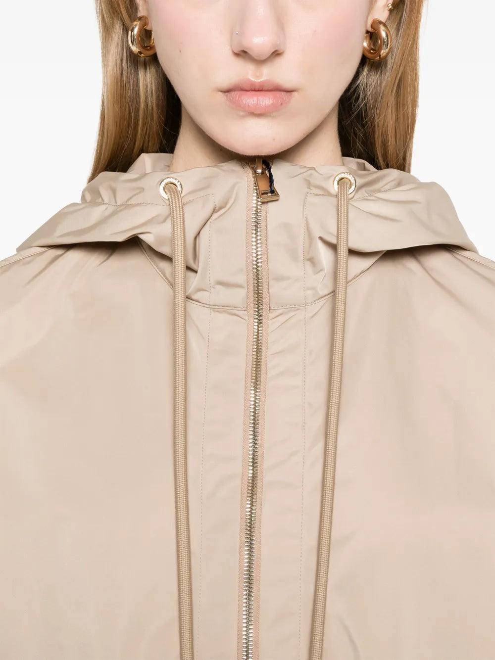 Vestes Veste à capuche Cassiopea Moncler Beige Femme