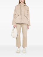 Jackets Cassiopea Hoodie Moncler Beige Femme