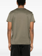 T-shirts Double Logo T-Shirt Moncler Khaki Homme