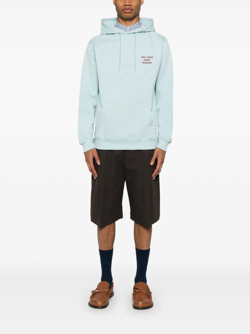 Sweatshirts Sweat à capuche Slogan Drole De Monsieur Bleu Homme