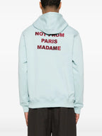 スウェットシャツ スローガンフーディ Drole De Monsieur 青 Homme