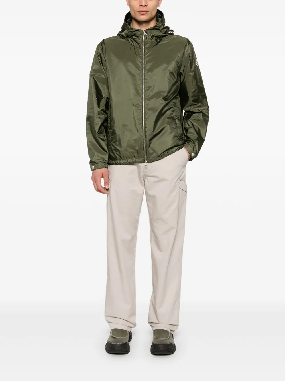 Jackets Remoray Hooded Windbreaker Moncler Khaki Homme