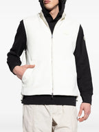 Vestes Gilet sans manches Moncler Blanc Homme