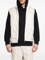 Vestes Gilet sans manches Moncler Blanc Homme