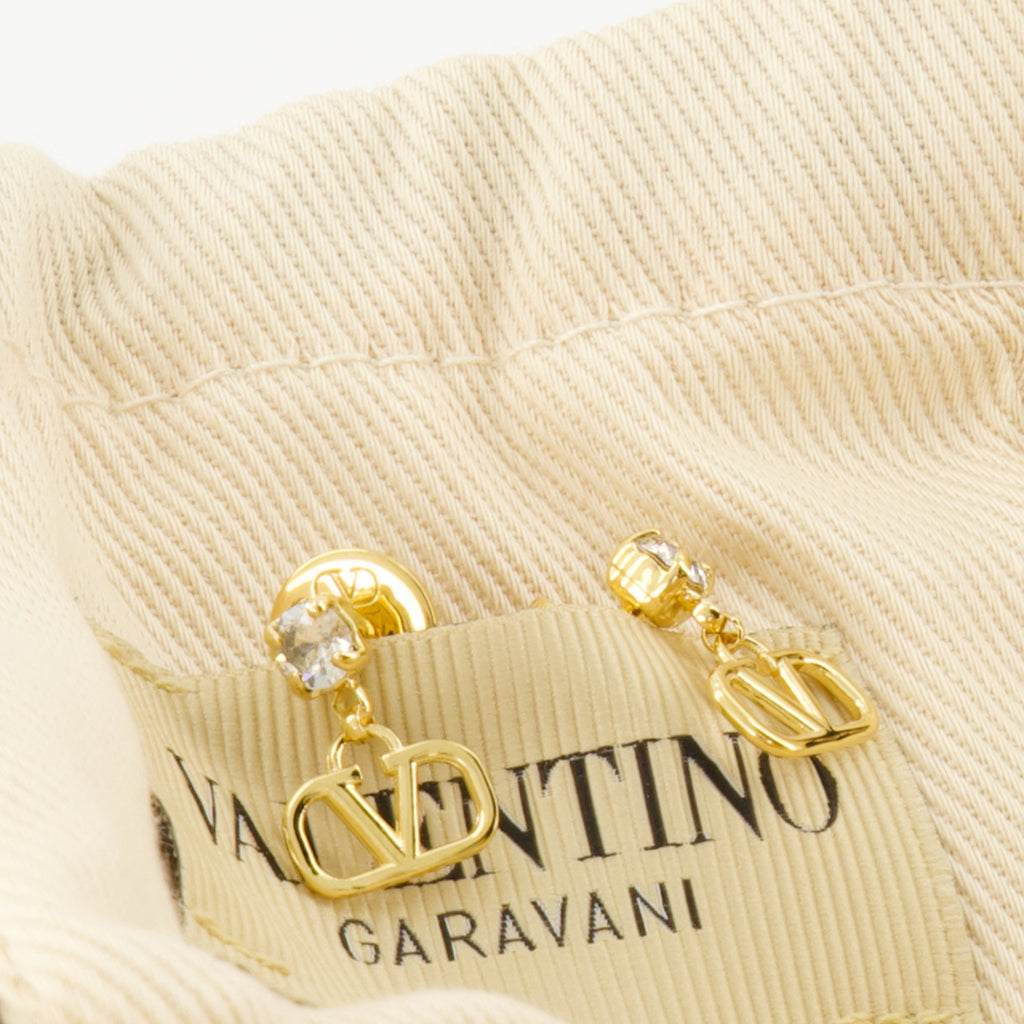 Bijoux Vlogo Ohrringe Valentino Garavani Doré Femme