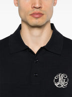 Polo Polo HG Ricamata Givenchy Blu scuro Homme