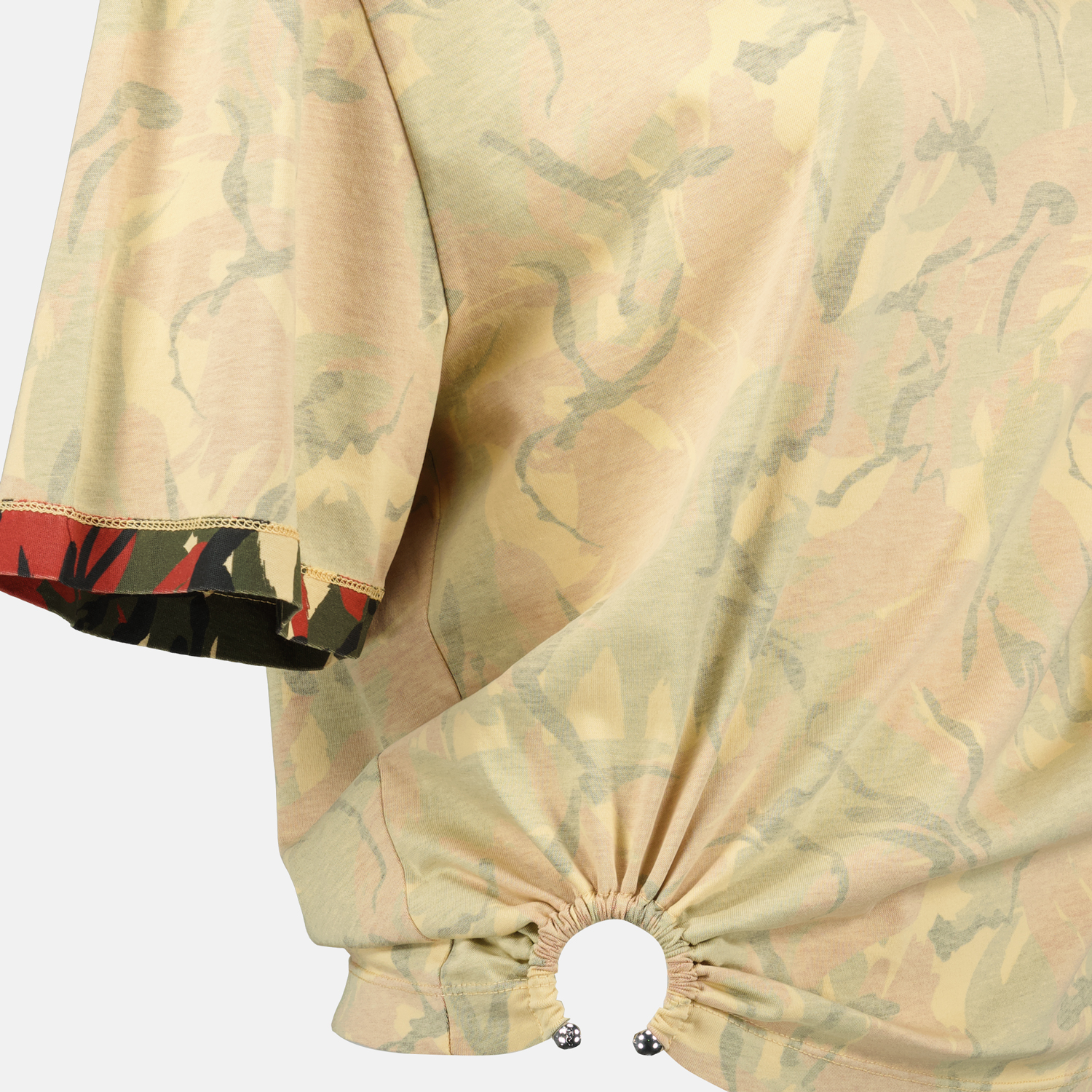 T-shirts T-shirt percing Rabanne Beige Femme