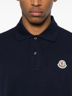 ポロシャツ ロゴポロ Moncler ダークブルー Homme