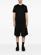 T-shirts Vertical Logo T-Shirt Moncler Black Homme