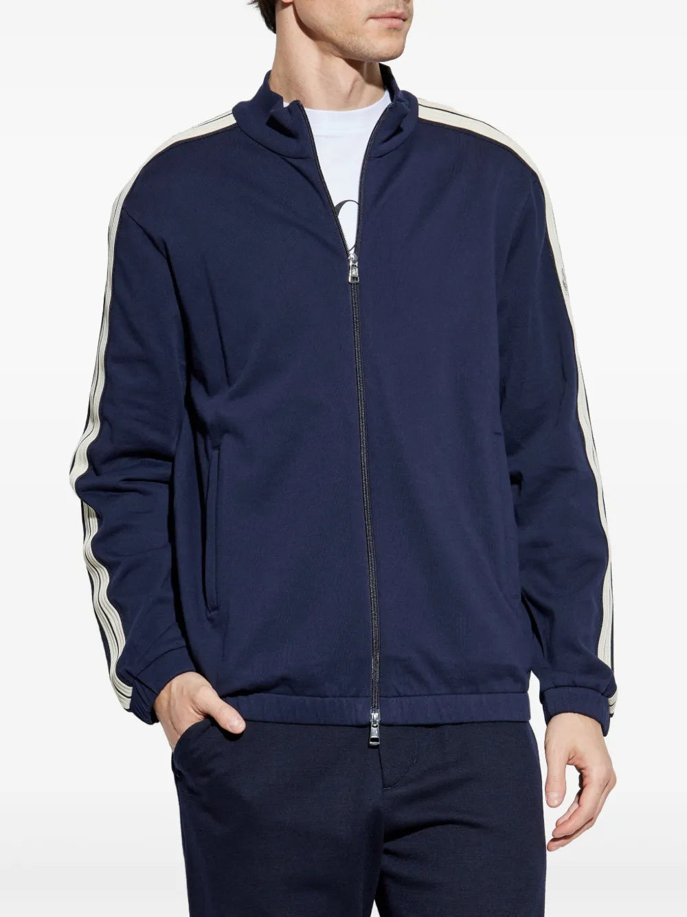 Sweatshirts Veste zippée Moncler Bleu foncé Homme