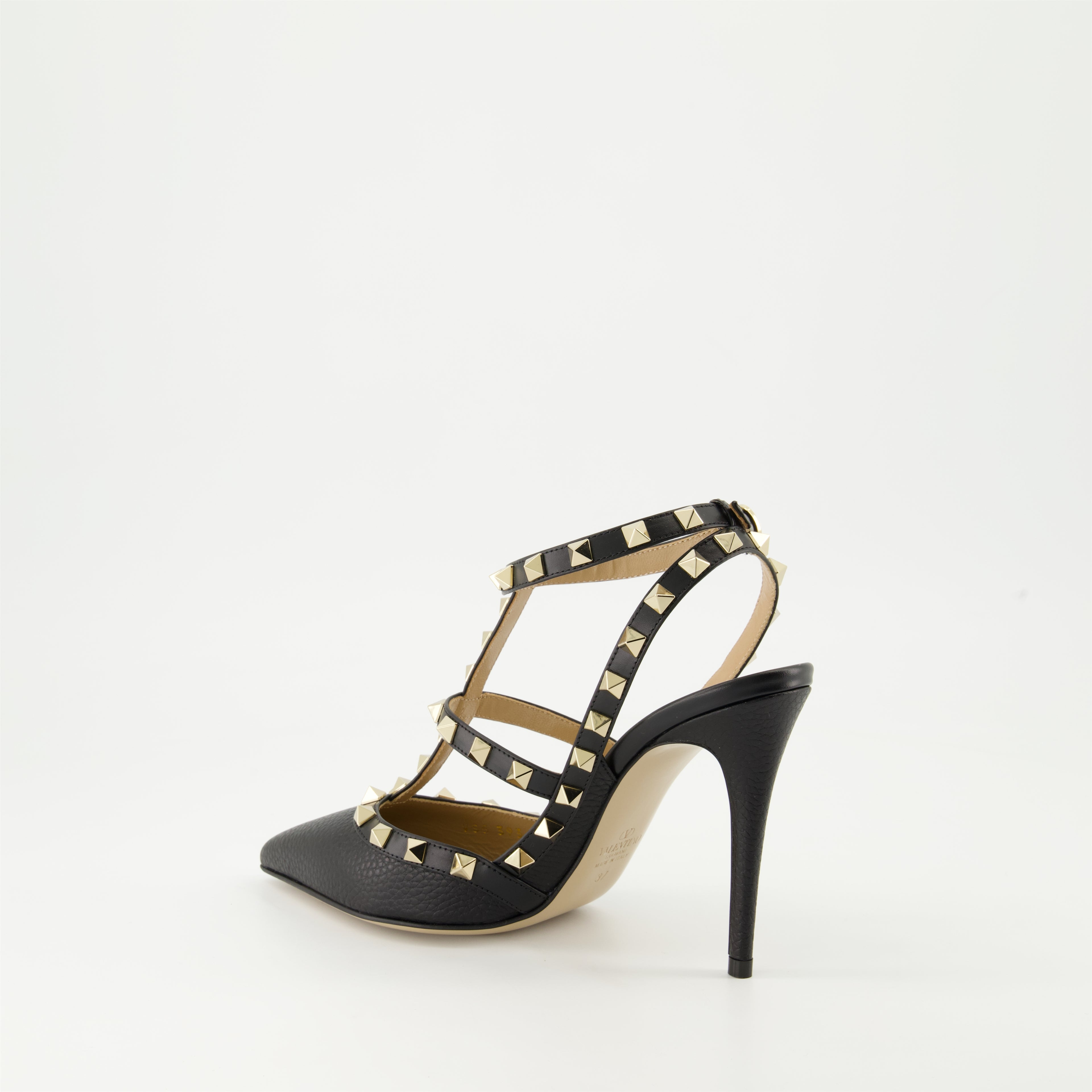 Pumps Escarpins Rockstud Valentino Garavani Schwarz Femme
