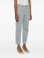 Pantaloni Pantaloni in Denim Fendi Grigio Femme