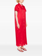 Abiti Abito Effy Khaite Rosso Femme