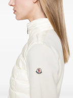 Chaquetas Chaqueta Bi-Tono Moncler Blanco Femme
