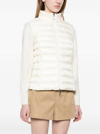 Chaquetas Chaqueta Bi-Tono Moncler Blanco Femme
