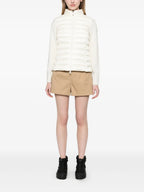 Chaquetas Chaqueta Bi-Tono Moncler Blanco Femme