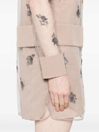 Kleider Tüllkleid Fendi Rosa Femme