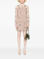 Kleider Tüllkleid Fendi Rosa Femme