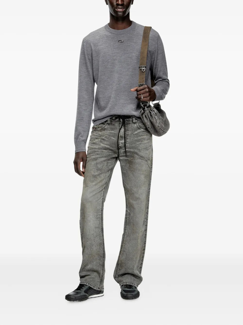 Immagine del pullover K-Valiam di Diesel per Uomo - Stagione Autunno-Inverno 2025 - Vista Posteriore