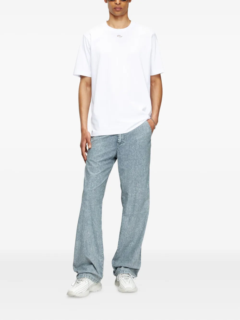 Imagem da t-shirt T-Adjust-Marey da marca Diesel para Homem - Temporada Outono-Inverno 2025 - Vista Traseira