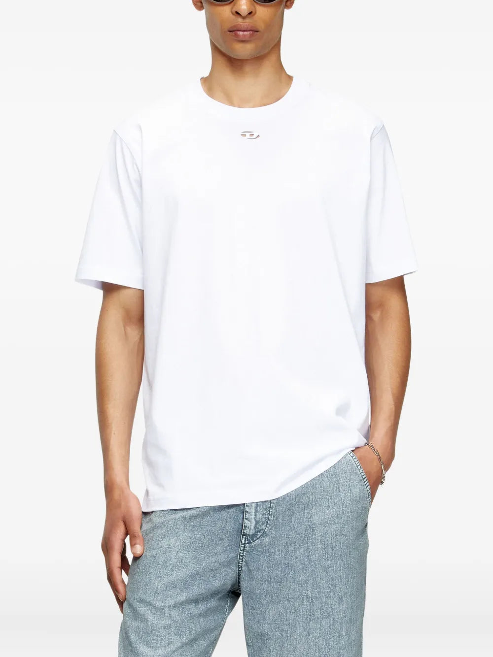 Imagem da t-shirt T-Adjust-Marey da marca Diesel para Homem - Temporada Outono-Inverno 2025 - Vista Detalhada 1