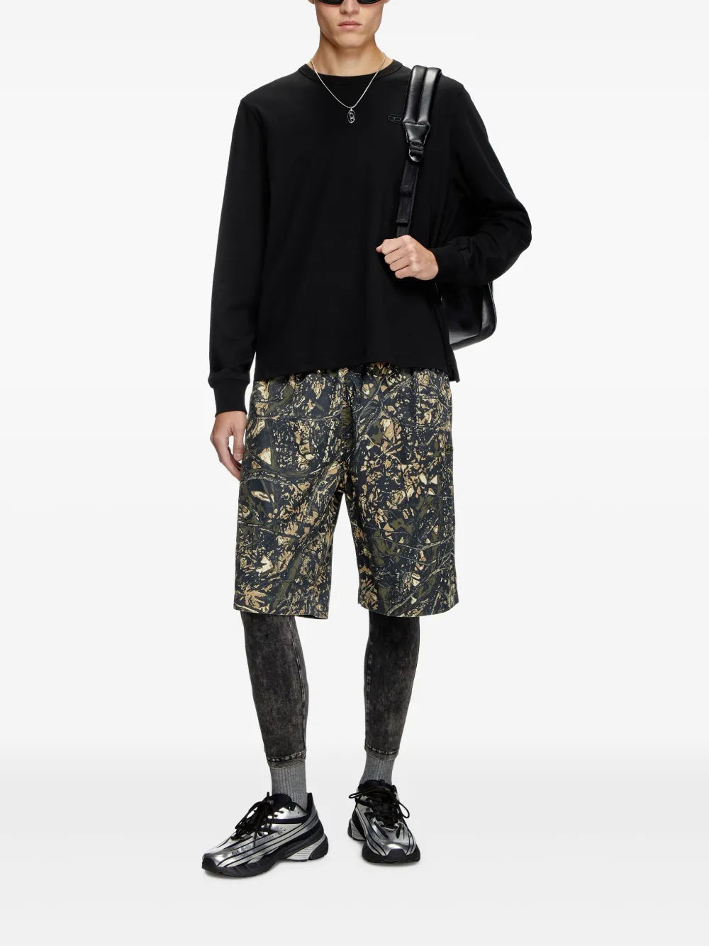 Immagine della maglietta T-Adjust del marchio Diesel per Uomo - Stagione Autunno-Inverno 2025 - Vista Posteriore