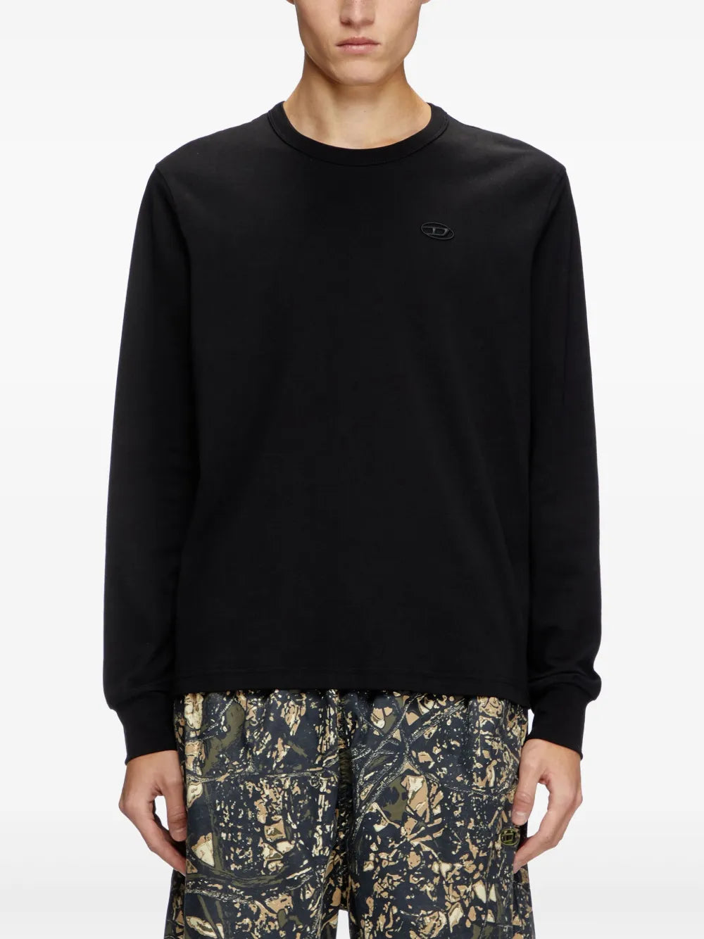 Immagine della maglietta T-Adjust del marchio Diesel per Uomo - Stagione Autunno-Inverno 2025 - Vista Dettagliata_1