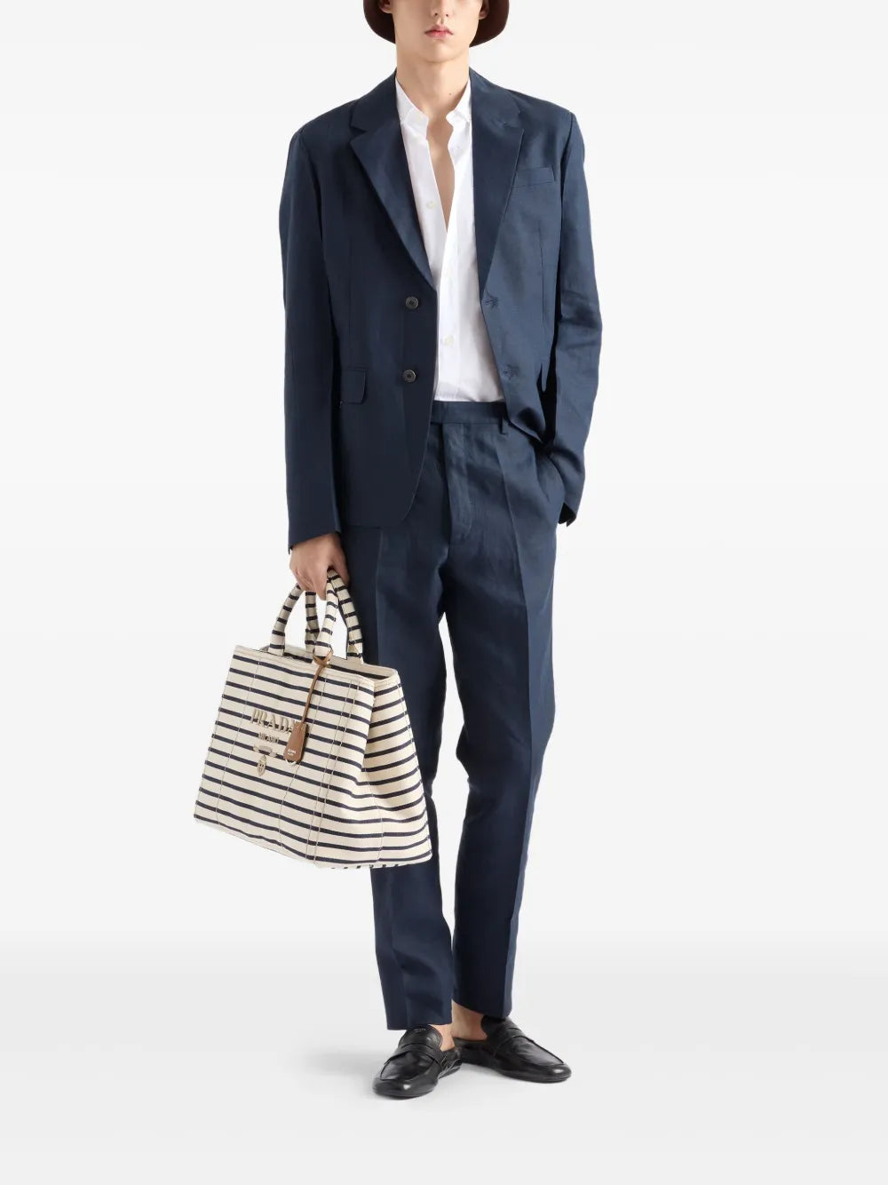 Shirts Cotton Shirt Prada White Homme