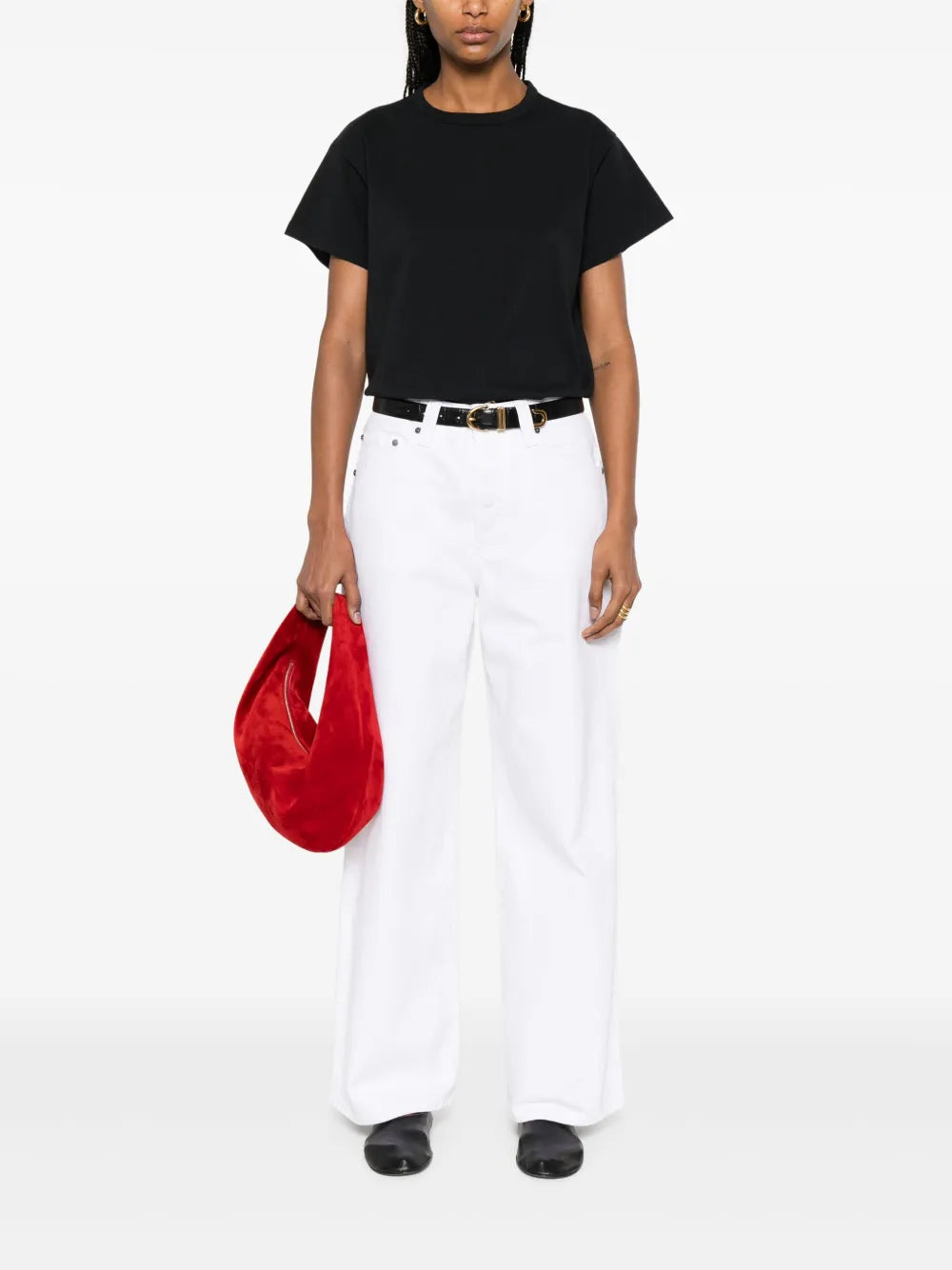 Pantalones Jeans Sowen Khaite Blanco Femme