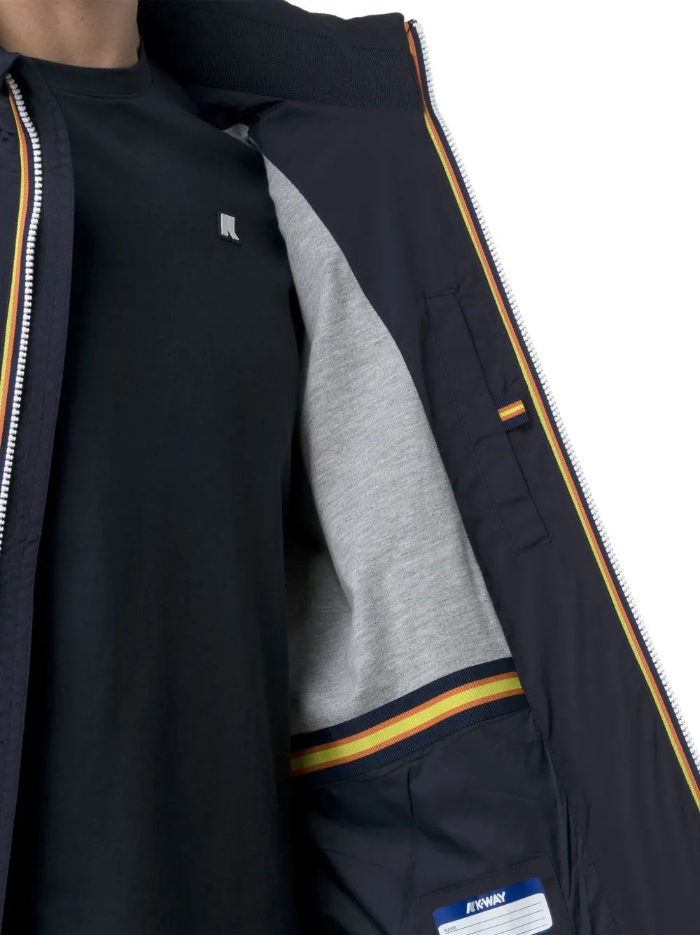 재킷 아모리 윈드브레이커 K-Way 진한 파란색 Homme