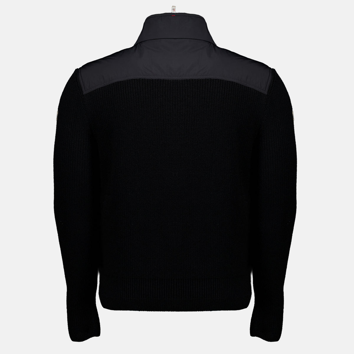 Vestes バイカラーの黒いカーディガン Moncler Grenoble Noir Homme
