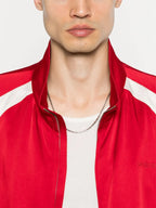 Chaquetas Chaqueta Teddy de Satén Saint Laurent Rojo Homme