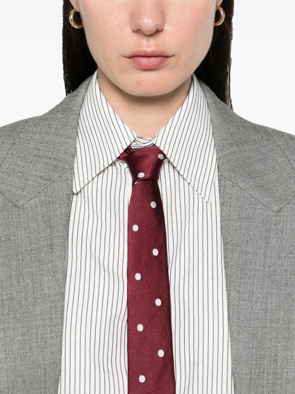 Shirts Cassandre Shirt Saint Laurent Gray Femme