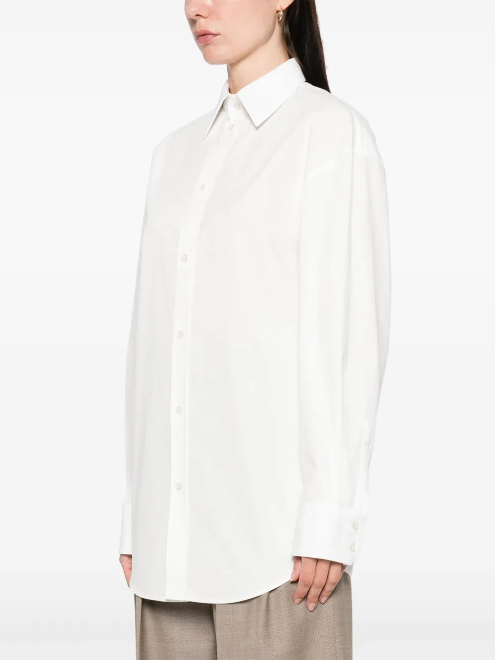 Shirts Cassandre Shirt Saint Laurent White Femme