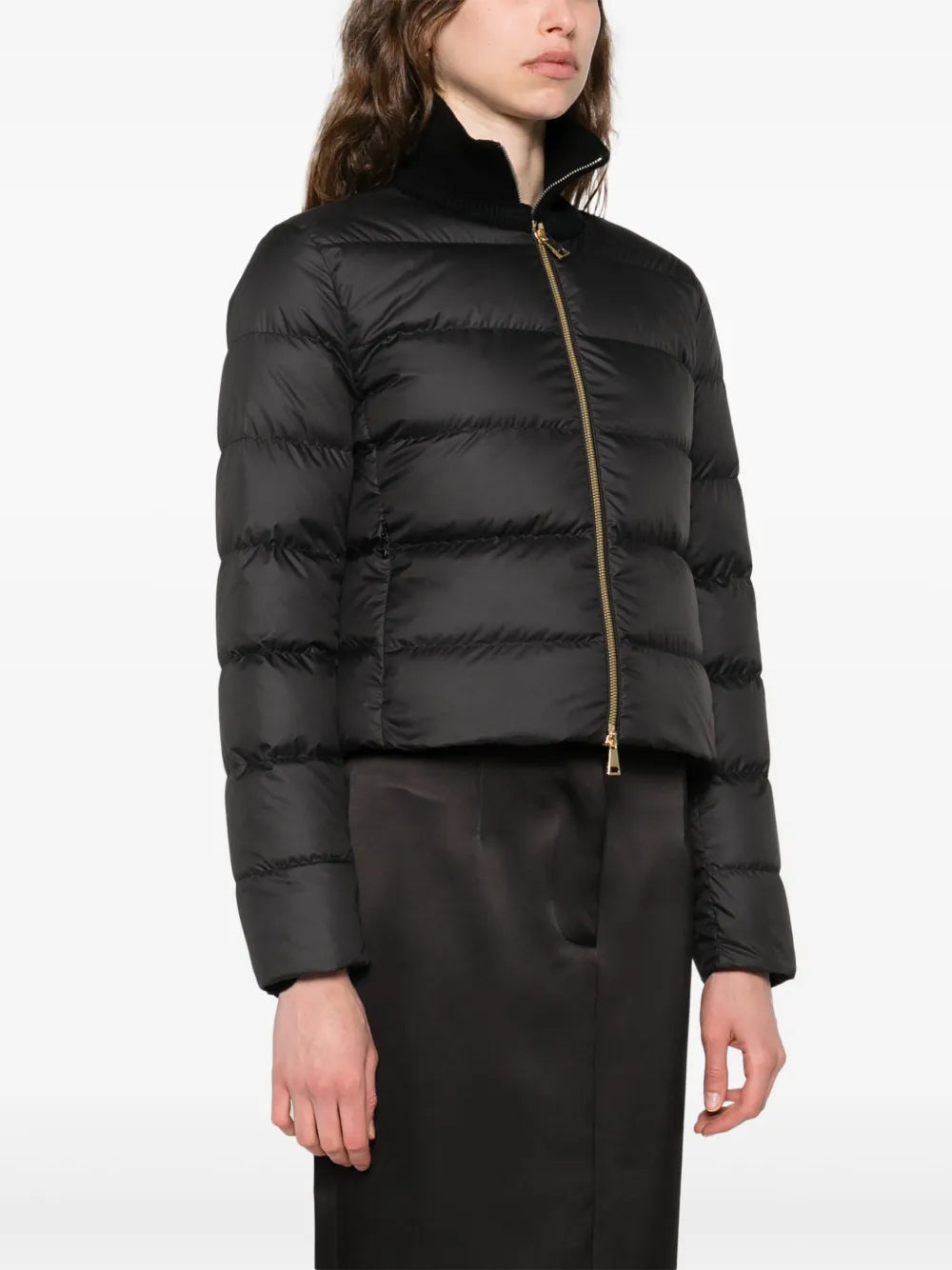 Abrigos Chaqueta de plumas Mauvezin Moncler Negro Mujeres