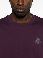 Imagen de la camiseta de cuero con logo de Moncler para hombre - Otoño-Invierno 2025 - Vista Detallada_4