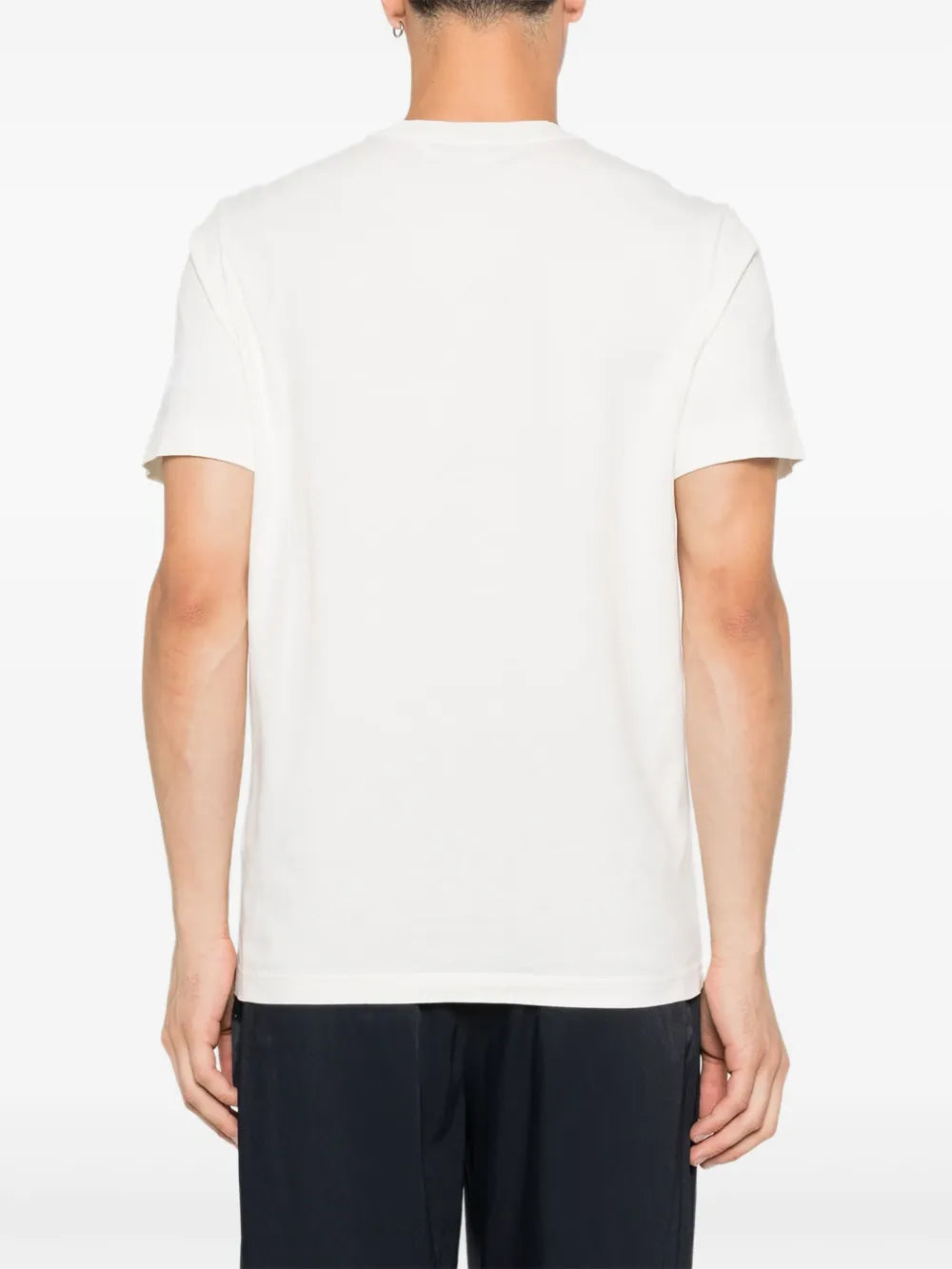 Image of the Moncler branded men's logo T-shirt - Autumn-Winter 2025 - Detailed View_1