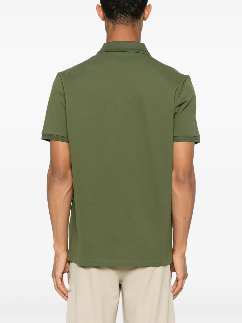 Polos Piqué Cotton Polo Moncler Green Men