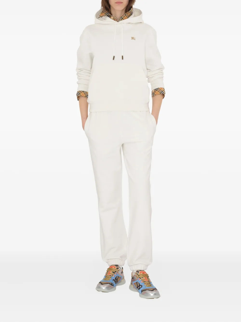 Bild des Burberry Knight Hoodies für Damen - Herbst-Winter 2025 - Rückansicht