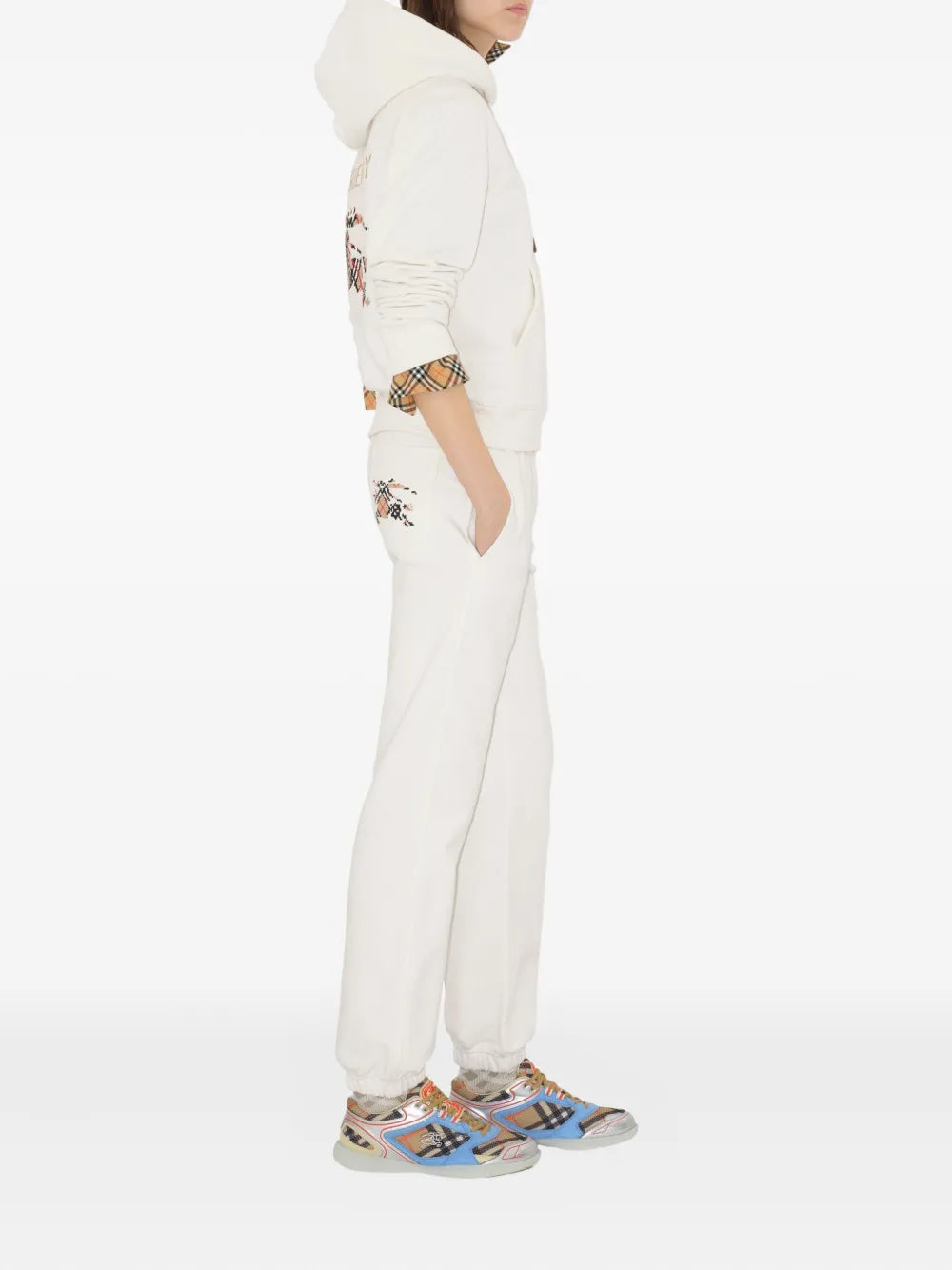 Bild des Burberry Knight Hoodies für Damen - Herbst-Winter 2025 - Detailansicht 1