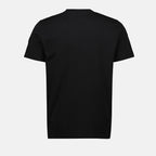 T-shirts T-shirt à logo flouté Moncler Noir Homme