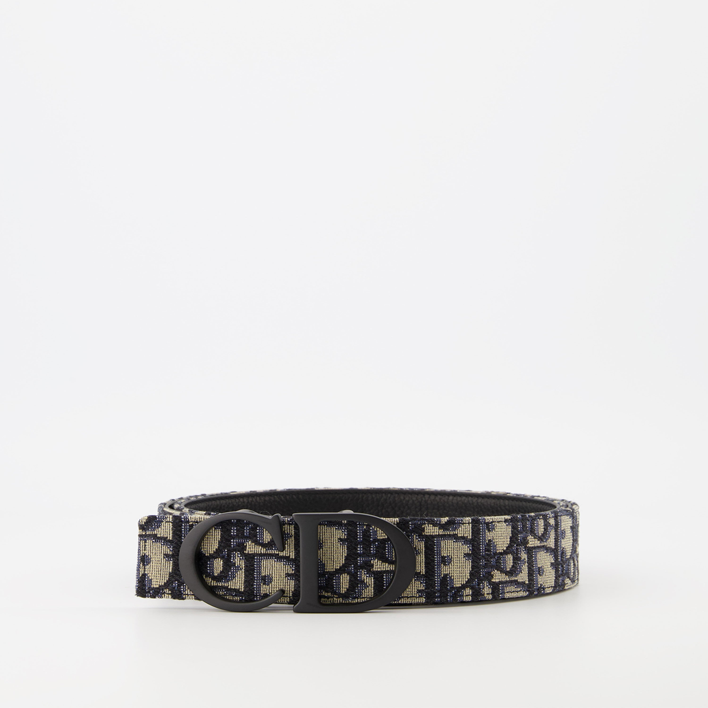 Belts Ceinture Oblique réversible Dior Beige Homme