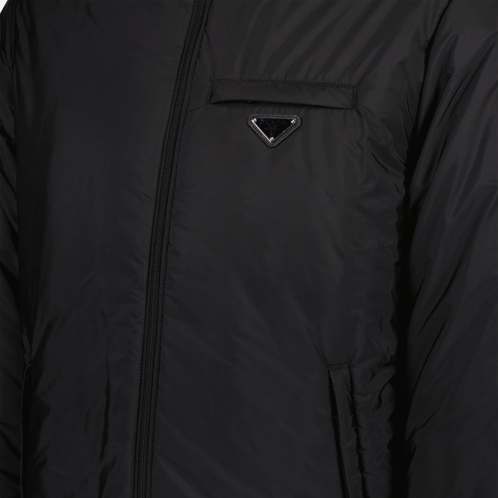 Coats Re-Nylon Jacket Prada Black Homme