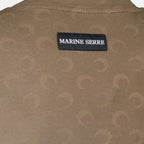 T-shirts Maglietta Baby Moon Marrone Marine Serre Marron Femme