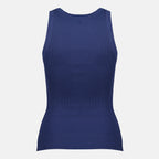Imagen del Top sin Mangas de Corazón en Azul Marino de la marca Ami PARIS para Mujer - Temporada Primavera-Verano 2026 - Vista Trasera