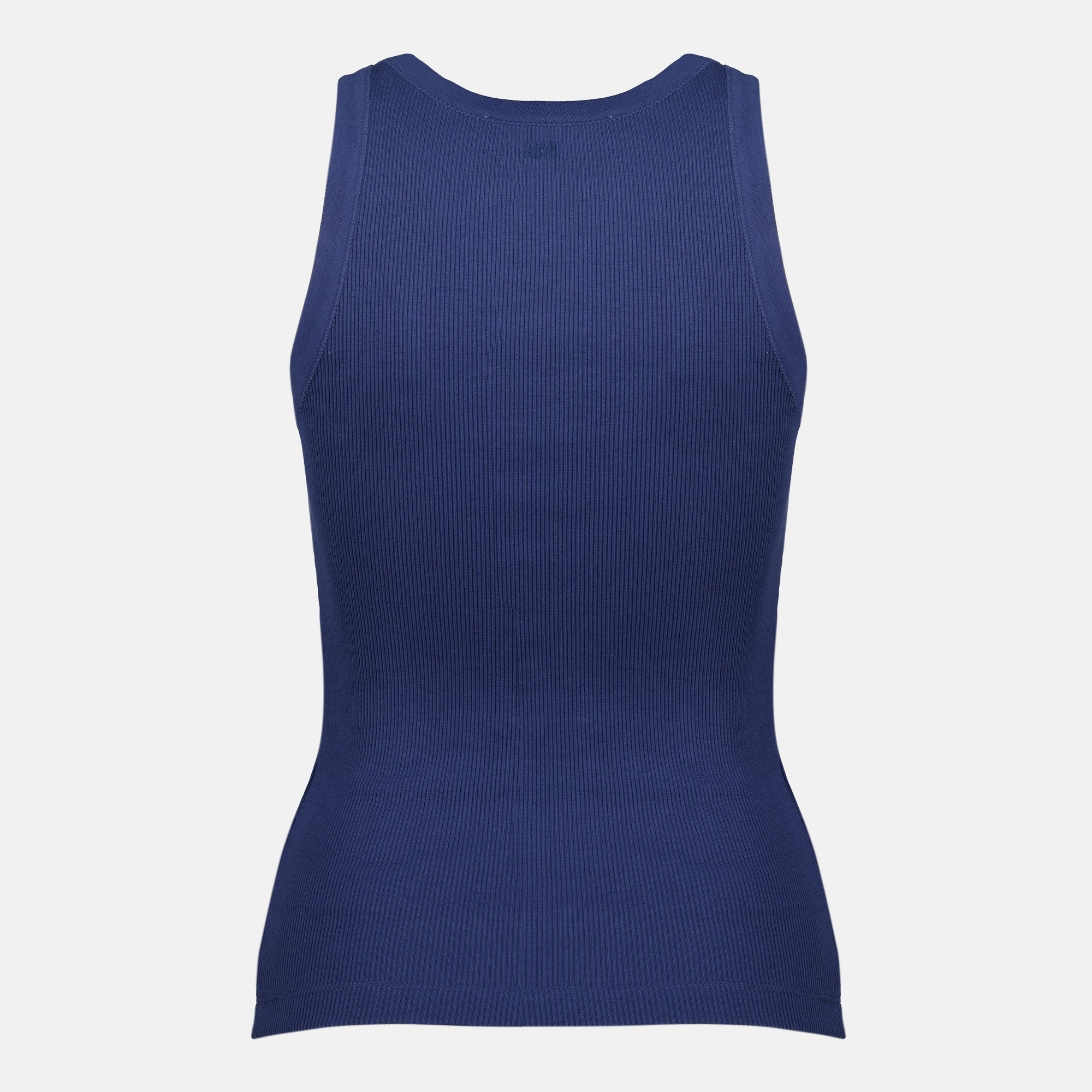 Image de l'article Débardeur Ami de coeur bleu marine de la marque Ami PARIS pour Femme - Saison Printemps-Été 2026 - Vue de Dos