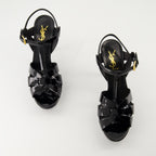 Open shoes Tribute Pumps Saint Laurent Black Femme